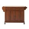 Crosley Natural Wood Top Kitchen Cart/Island In Classic Cherry 2 Crosley Natural Wood Top Kitchen Cart/Island In Classic Cherry -Furniture Serie Shop 113094 1200x800
