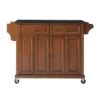 Crosley Solid Black Granite Top Kitchen Cart/Island In Classic Cherry -Furniture Serie Shop 113109 1200x800