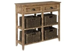 Ashley Oslember Sofa/Console Table
