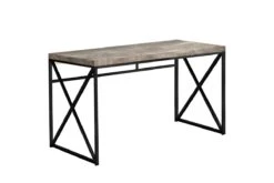 Taupe Reclaimed Wood 48" Computer Desk