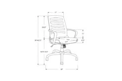Office Chair - White / Grey Mesh / Multi Position 11 Office Chair - White / Grey Mesh / Multi Position -Furniture Serie Shop 126989 1200x800