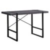 Grey 48" Computer Desk With Black Metal -Furniture Serie Shop 127867 1200x800