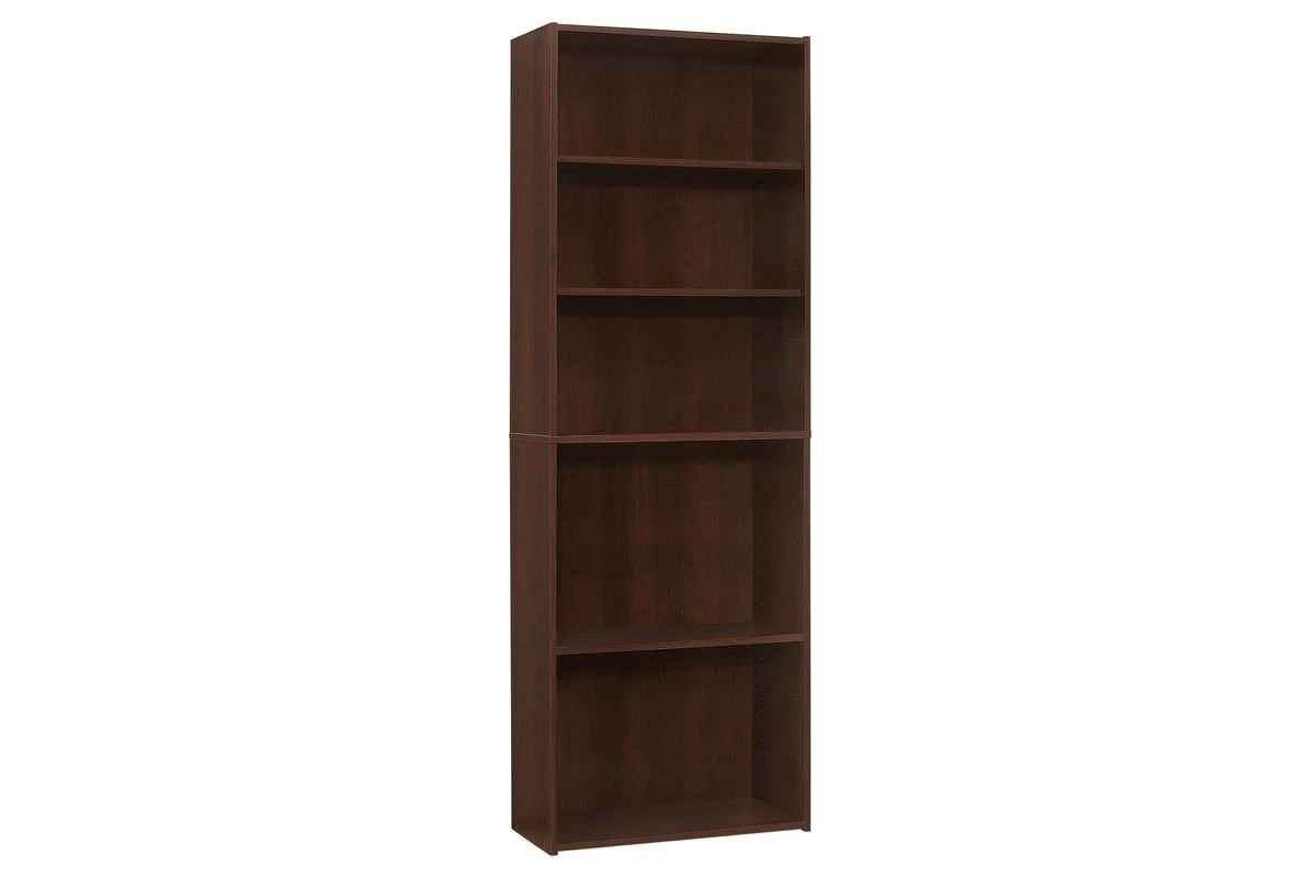Cherry 72" Bookcase 3 Cherry 72" Bookcase