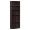 Bookcase - 72"H / Espresso With 5 Shelves -Furniture Serie Shop 127875 1200x800