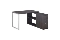 Grey Corner Desk