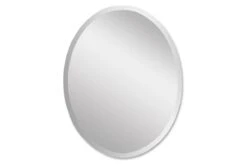 Frameless Vanity Oval Mirror