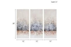 Twilight Mystere 100% Hand Brush Embellished Canvas, 3 Piece Set 15 Twilight Mystere 100% Hand Brush Embellished Canvas, 3 Piece Set -Furniture Serie Shop 182215 1200x800