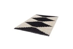 Amanda Black & Ivory 6'x9' Modern Area Rug -Furniture Serie Shop 182415 1200x800