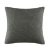 Bree Charcoal Knit Euro Pillow Cover -Furniture Serie Shop 182468 1200x800