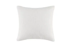 Bree Grey Knit Euro Pillow Cover