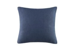 Bree Indigo Knit Euro Pillow Cover