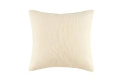 Bree Ivory Knit Euro Pillow Cover
