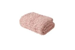 Chenille Blush Chunky Knit Throw