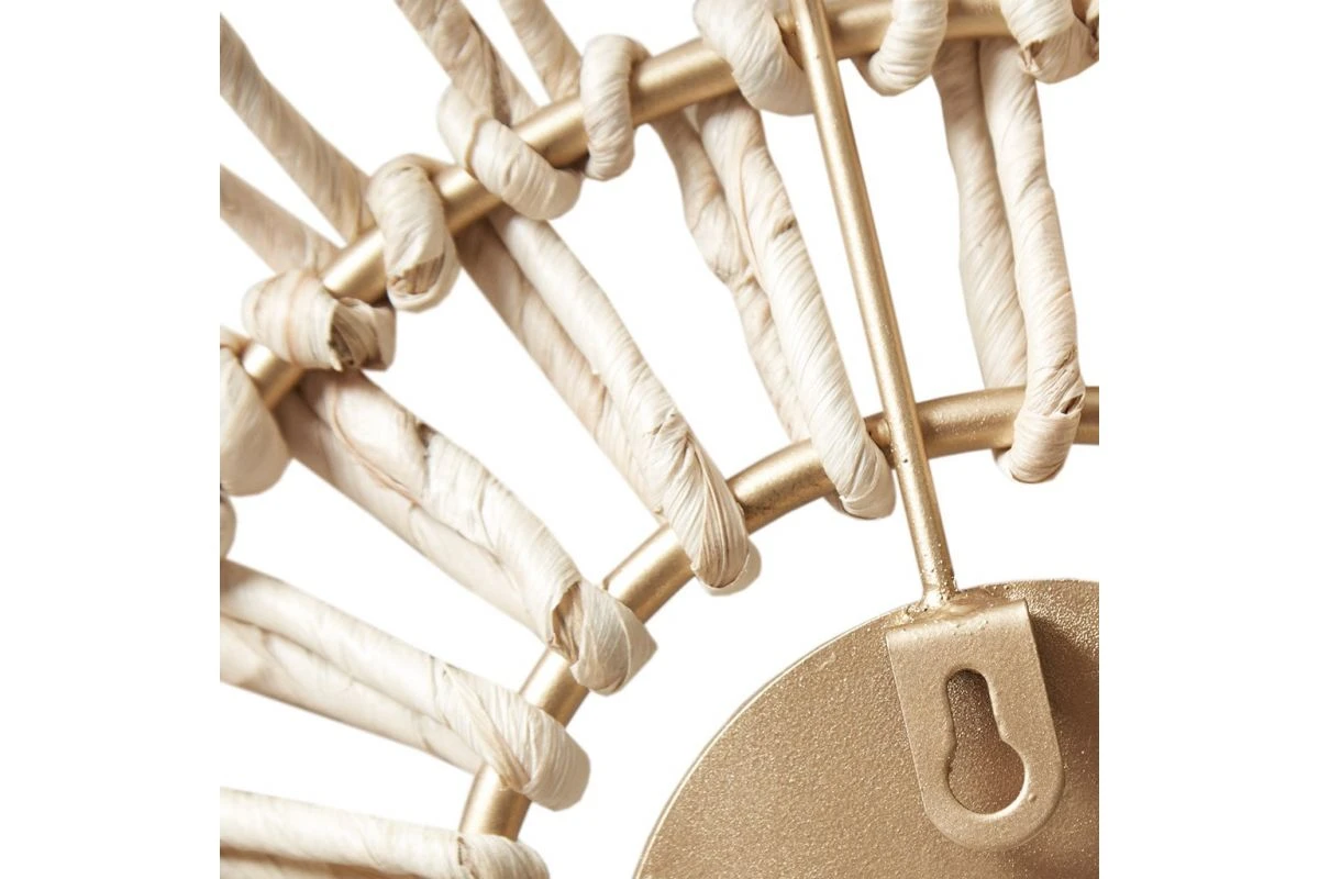 Ella Corn Leaves Wrapped Metal Wall Decor 3 Piece Set 6 Ella Corn Leaves Wrapped Metal Wall Decor 3 Piece Set - Image 4