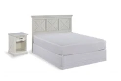 Bay Lodge Queen Headboard And Nightstand By Homestyles