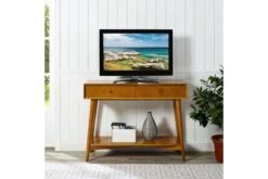 Crosley Landon Console Table Acorn -Furniture Serie Shop 209384 1200x800