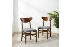 Crosley Landon Mahogany Dining Chair, Set Of 2 -Furniture Serie Shop 210469 1200x800