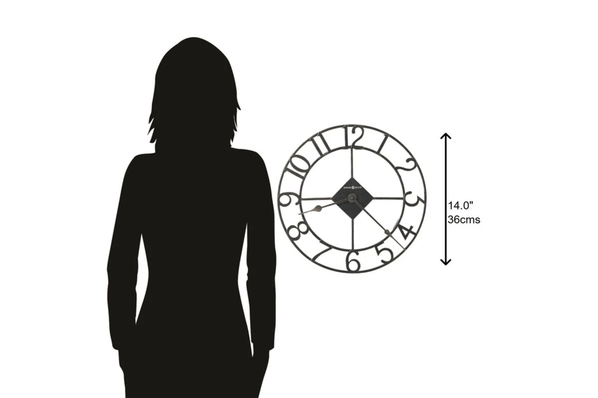 Lindsay Oversized Wall Clock By Howard Miller 5 Lindsay Oversized Wall Clock By Howard Miller - Image 3