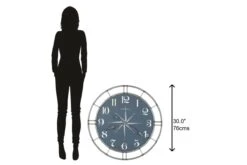 Compass Dial Oversized Wall Clock By Howard Miller -Furniture Serie Shop 221721 1200x800