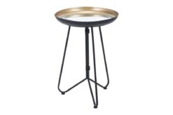 Foley Accent Table Gold & Black