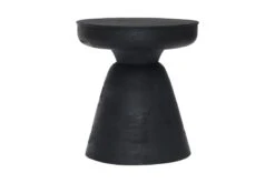 Sage Table Stool Matte Black