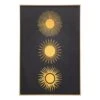 Three Suns Canvas Wall Art Gold & Black -Furniture Serie Shop 224276 1200x800