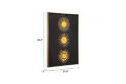 Three Suns Canvas Wall Art Gold & Black 13 Three Suns Canvas Wall Art Gold & Black -Furniture Serie Shop 224281 1200x800