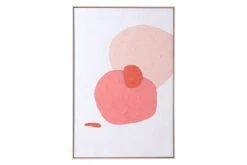 Pink Geode Canvas Wall Art