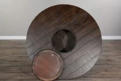 Vineyard Barrel Pub Table With Lazy Susan -Furniture Serie Shop 226326 1200x800