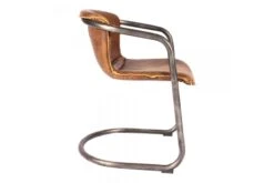 Benedict Dining Chair Grazed Brown Leather, Set Of 2 -Furniture Serie Shop 227989 1200x800