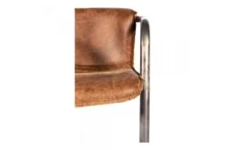 Benedict Dining Chair Grazed Brown Leather, Set Of 2 -Furniture Serie Shop 227992 1200x800