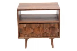 O2 Nightstand Brown