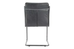 Ansel Dining Chair Onyx Black Leather, Set Of 2 -Furniture Serie Shop 228312 1200x800