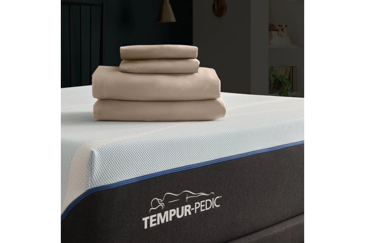 Tempur-Pedic ProPerformance Sheet Set Sandstone Queen 3 Tempur-Pedic ProPerformance Sheet Set Sandstone Queen