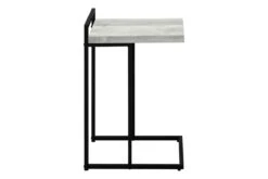 Grey Reclaimed Wood & Black Metal Accent Table -Furniture Serie Shop 242036 1200x800
