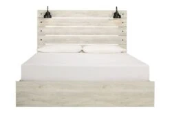 Drystan White King Bed