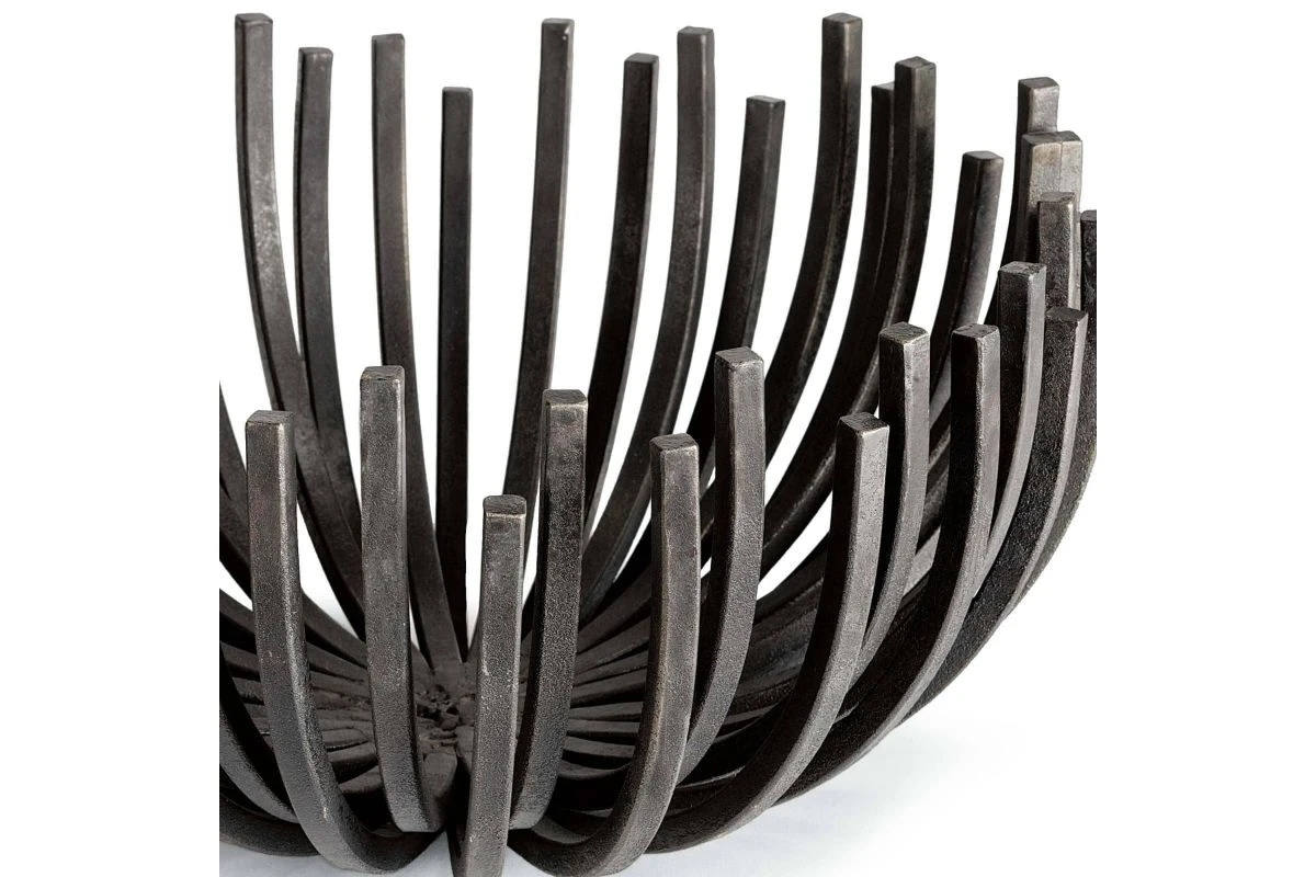 Webbed Blackened Iron Bowl Circle By Regina Andrew 7 Webbed Blackened Iron Bowl Circle By Regina Andrew - Image 5