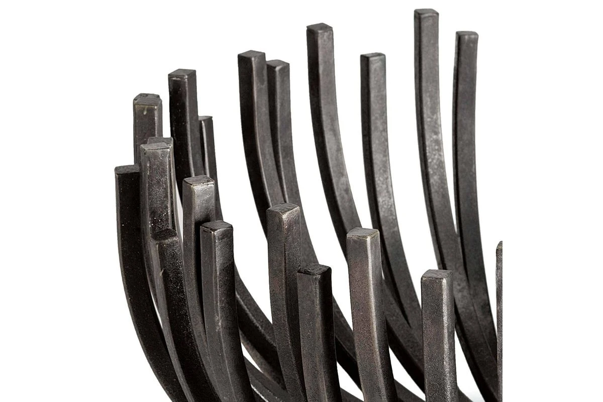 Webbed Blackened Iron Bowl Circle By Regina Andrew 8 Webbed Blackened Iron Bowl Circle By Regina Andrew - Image 6