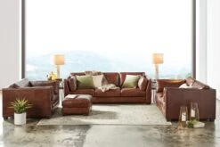 Ellis Leather Loveseat