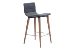 Jericho Gray Counter Chair, Set Of 2