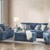 Fisher Blue Loveseat -Furniture Serie Shop 255171 1200x800