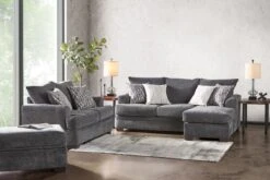 Fisher Grey Storage Ottoman