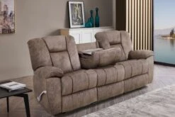Boyne Coffee Reclining Glider Sofa With Drop Down Table -Furniture Serie Shop 255864 1200x800