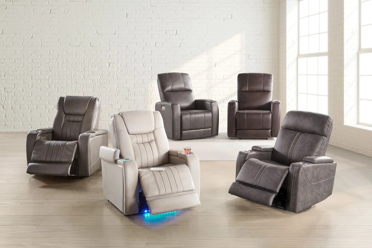 Trinity Triple Power Reclining Theater Chair 13 Trinity Triple Power Reclining Theater Chair - Image 11