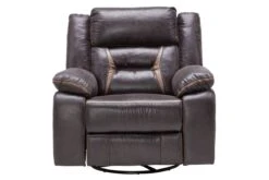 Duke Chocolate Swivel Glide Recliner -Furniture Serie Shop 259903 1200x800