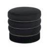 Lakka Black Velvet Ottoman -Furniture Serie Shop 261524 1200x800