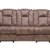 Boyne Coffee Reclining Glider Sofa With Drop Down Table -Furniture Serie Shop 261642 1200x800