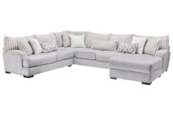 Chloe 3-Piece Sectional With Right Arm Facing Chaise
