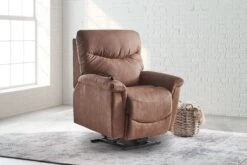 James Whiskey Power Lift Chair By La-Z-Boy