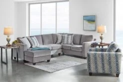 Arden 2-Piece Grey Sectional